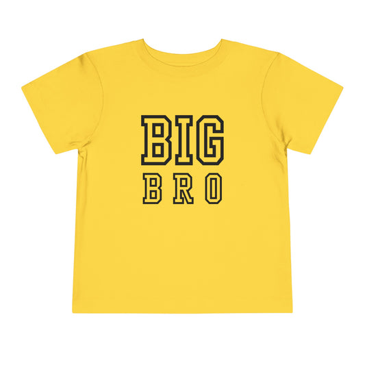 Big Bro Toddler Short Sleeve Tee