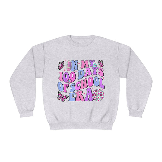 In My 100 Days of School Era 1 Unisex NuBlend® Crewneck Sweatshirt