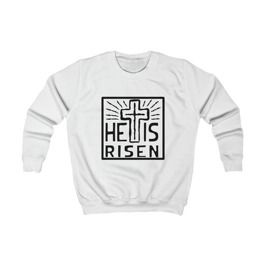 He Is Risen Kids Sweatshirt