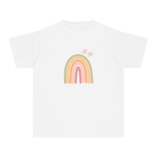 Rainbow and Stars Youth Midweight Tee