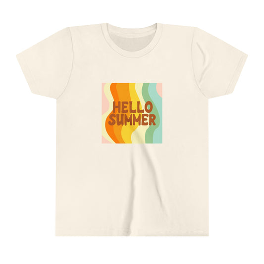 Hello Summer Youth Short Sleeve Tee