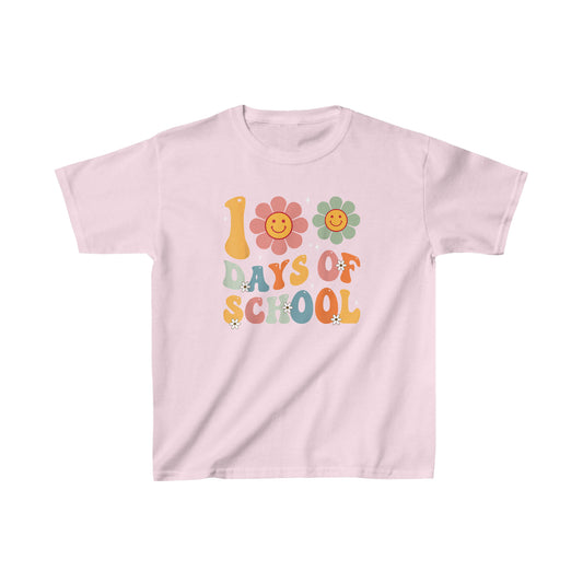 100 Days of School Daisies Kids Heavy Cotton™ Tee
