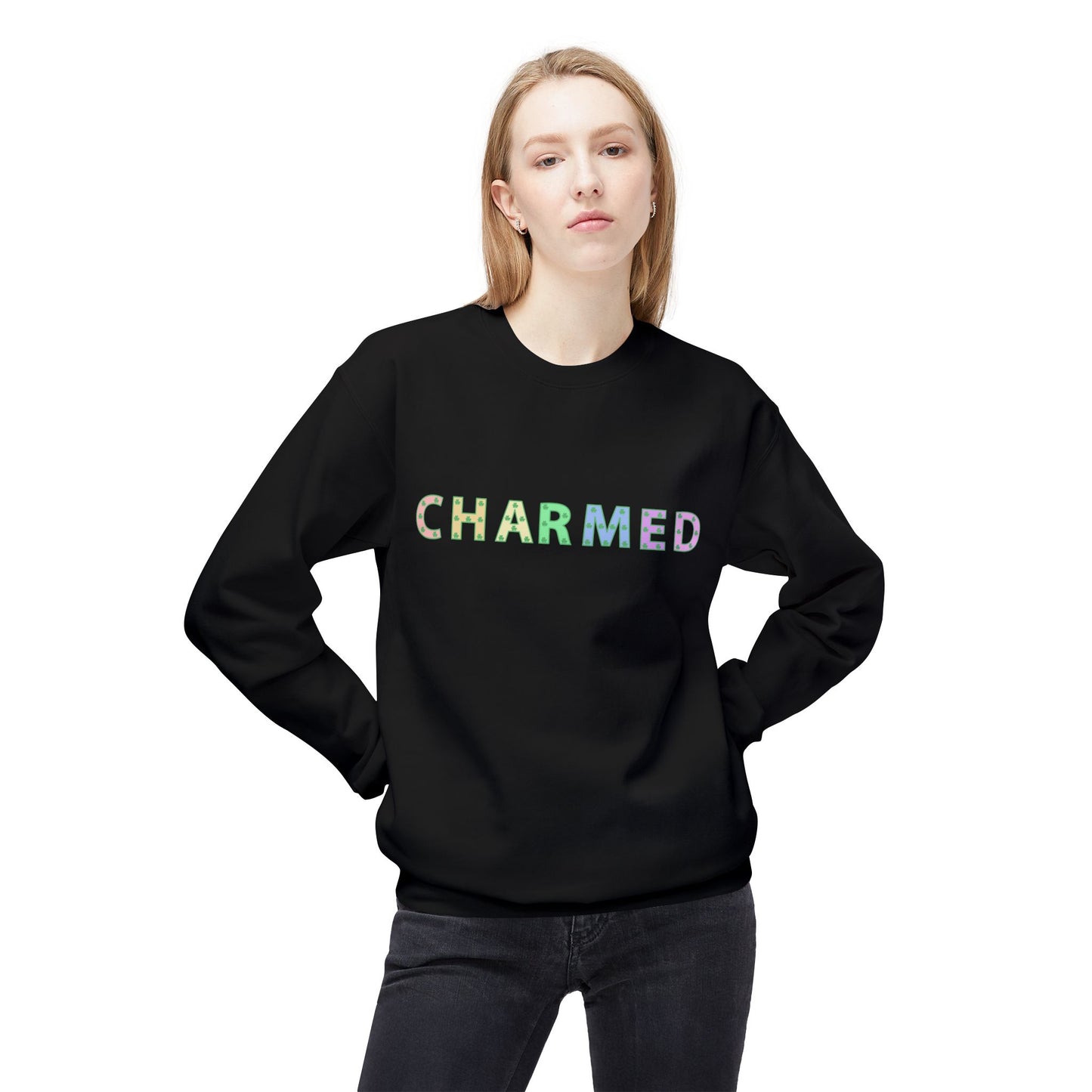 Charmed Unisex Midweight Softstyle Fleece Crewneck Sweatshirt