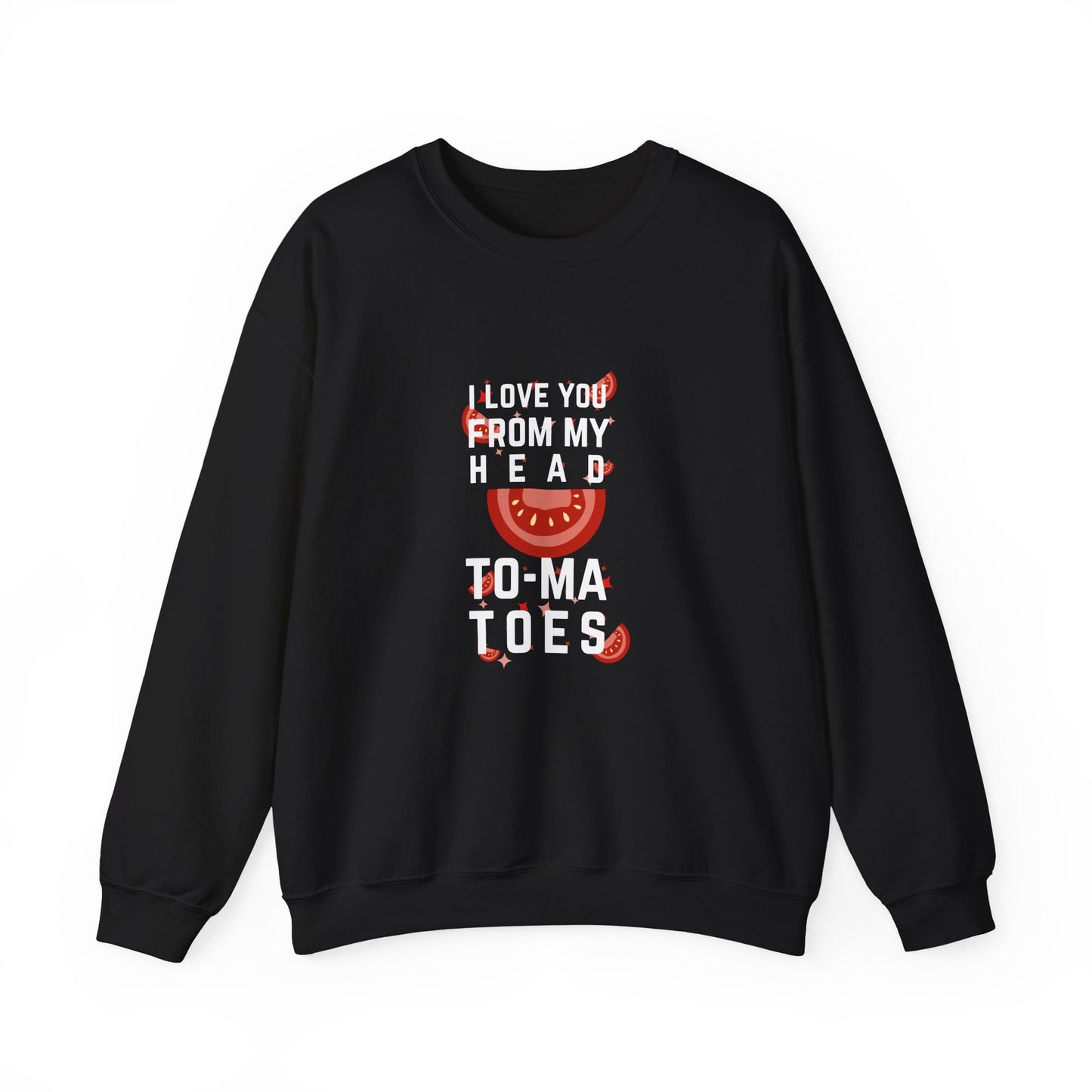 I Love You From My Head To My Toes Unisex Heavy Blend™ Crewneck Sweatshirt