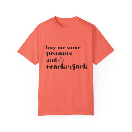 Peanuts and Crackerjack Unisex Garment-Dyed T-shirt