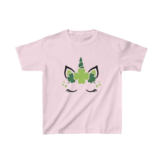 Shamrock Unicorn Kids Heavy Cotton™ Tee