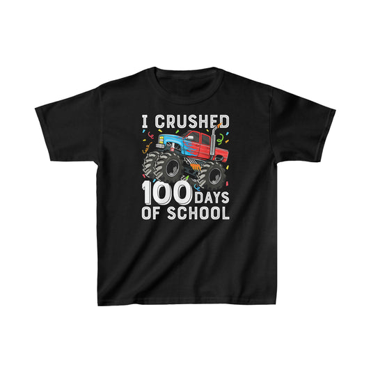 I Crushed 100 Days of School Kids Heavy Cotton™ Tee