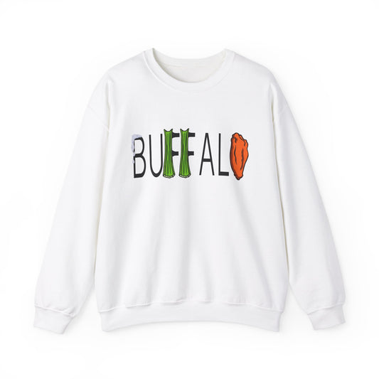 Buffalo Wings and Celery Unisex Heavy Blend™ Crewneck Sweatshirt