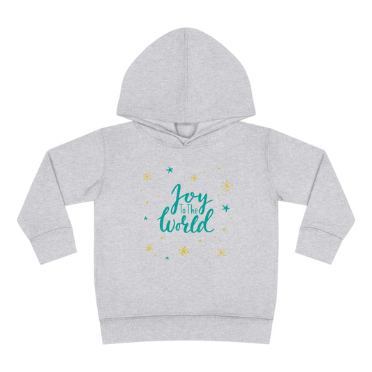 Joy to the World Toddler Pullover Fleece Hoodie