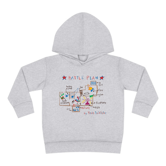 Home Alone Battle Plan Toddler Pullover Fleece Hoodie