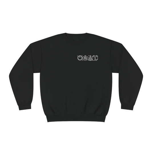 New Years Symbols White Unisex NuBlend® Crewneck Sweatshirt