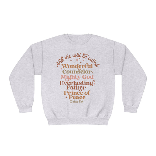 And He Will Be Called Unisex NuBlend® Crewneck Sweatshirt
