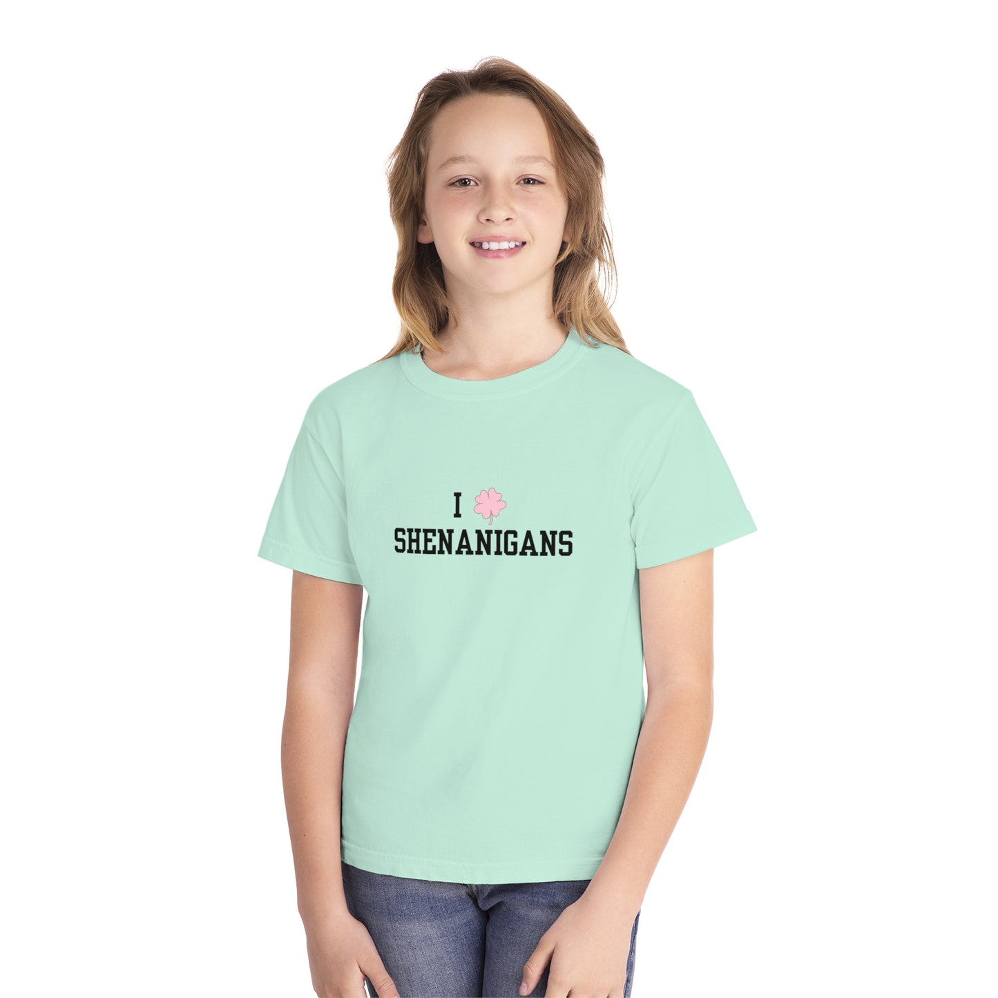 I <3 Shenanigans Youth Midweight Tee