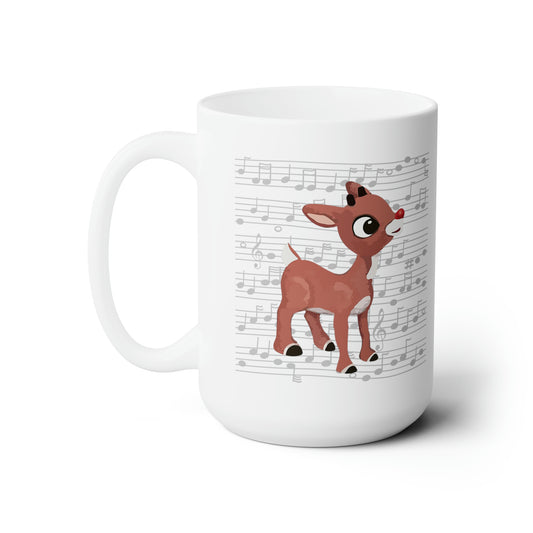 Rudolph Ceramic Mug 15oz