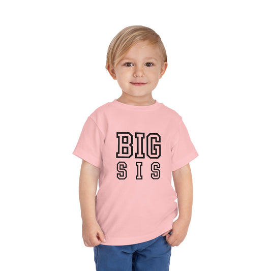 Big Sis Toddler Short Sleeve Tee