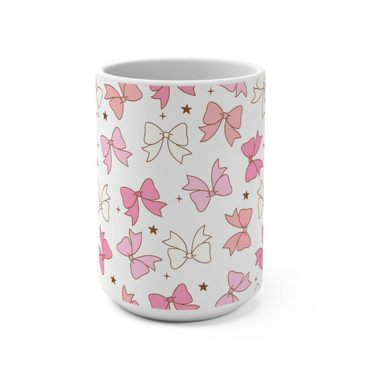 Bows and Stars Mug 15oz