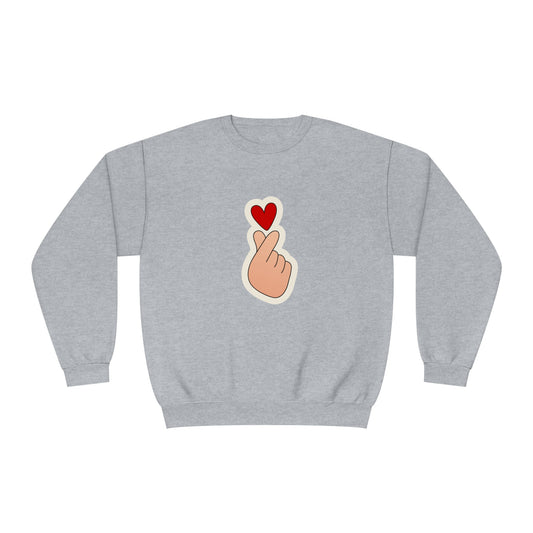 Heart Snaps Unisex NuBlend® Crewneck Sweatshirt