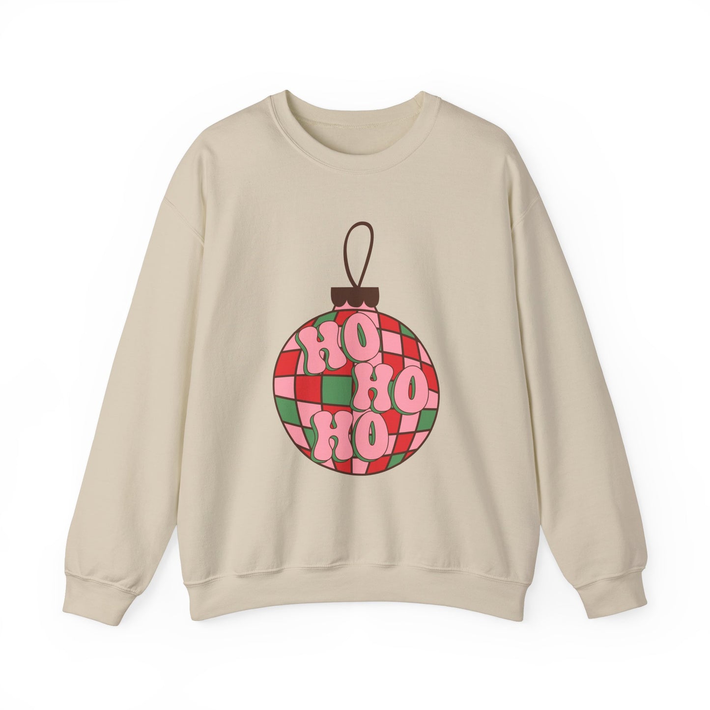 Ho Ho Ho Ornament Unisex Heavy Blend™ Crewneck Sweatshirt