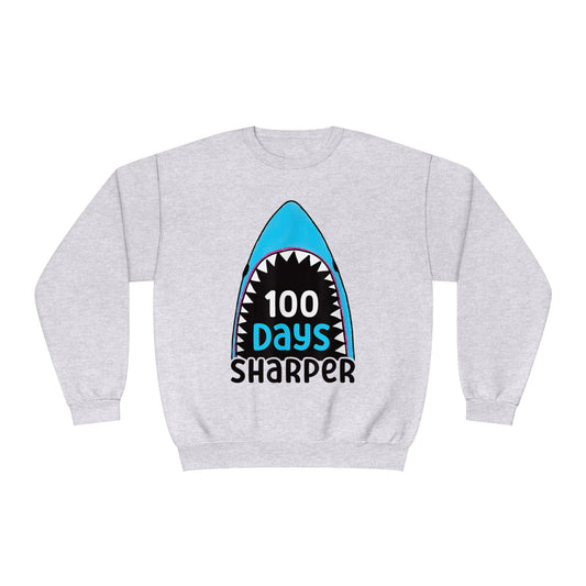 100 Days Sharper Unisex NuBlend® Crewneck Sweatshirt