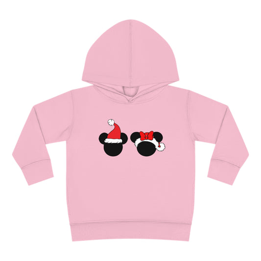 Minnie Mickey Head Toddler Pullover Fleece Hoodie