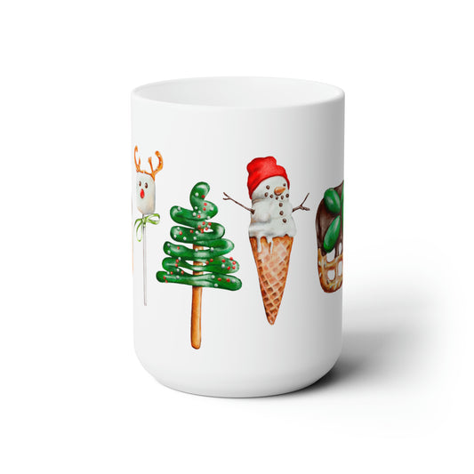 Homemade Christmas Treats Ceramic Mug 15oz