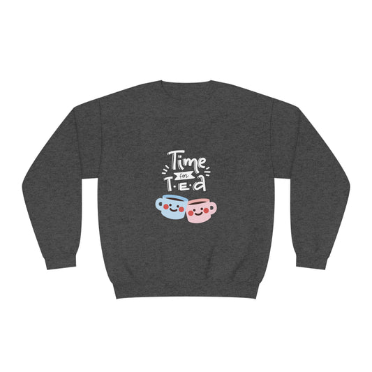 Time for Tea Unisex NuBlend® Crewneck Sweatshirt