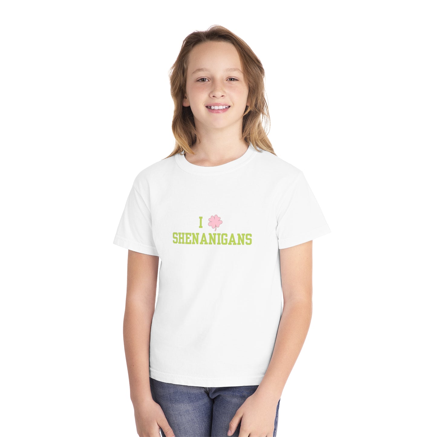 I <3 Shenanigans Youth Midweight Tee