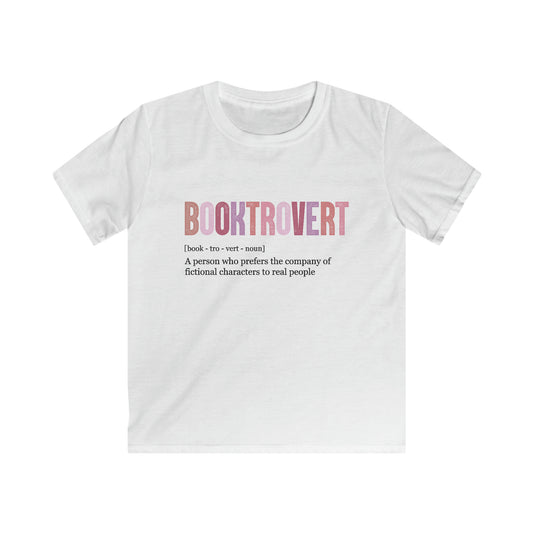 Booktrovert Kids Softstyle Tee