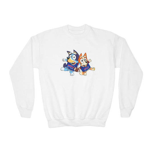 Bluey Buffalo Youth Crewneck Sweatshirt