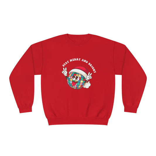Stay Merry and Bright Unisex NuBlend® Crewneck Sweatshirt