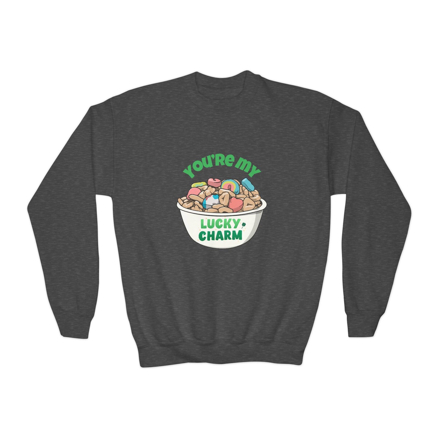 You're My Lucky Charm Youth Crewneck Sweatshirt