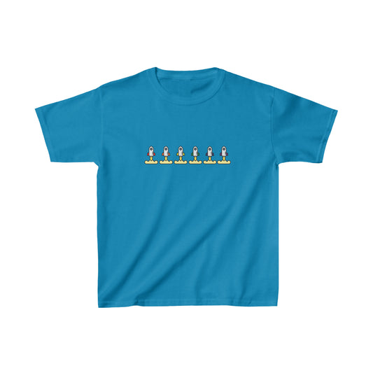 Rainbow Rockets Kids Heavy Cotton™ Tee