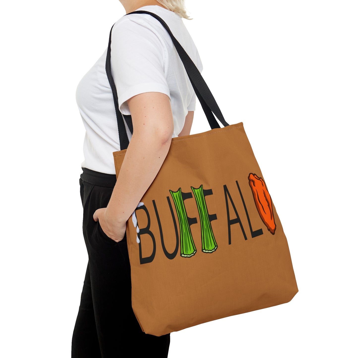 Buffalo Wing and Celery Tote Bag (AOP)