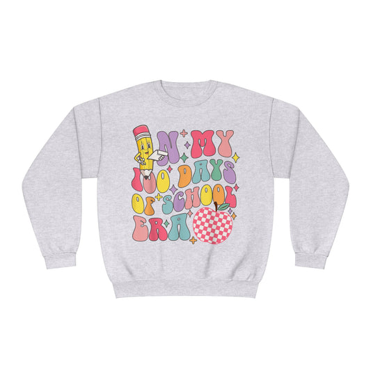 In My 100 Days of School Era Design 2 Unisex NuBlend® Crewneck Sweatshirt
