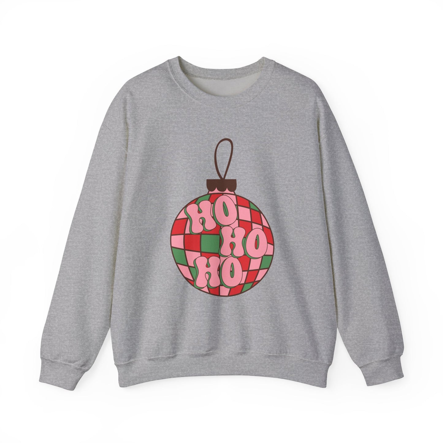 Ho Ho Ho Ornament Unisex Heavy Blend™ Crewneck Sweatshirt