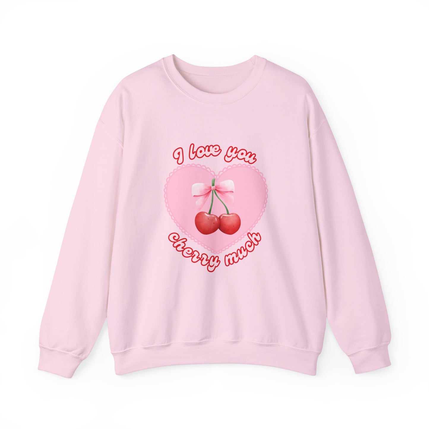 I Love You Cherry Much Unisex Heavy Blend™ Crewneck Sweatshirt