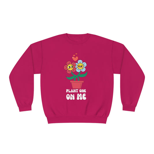 Plant One On Me Unisex NuBlend® Crewneck Sweatshirt