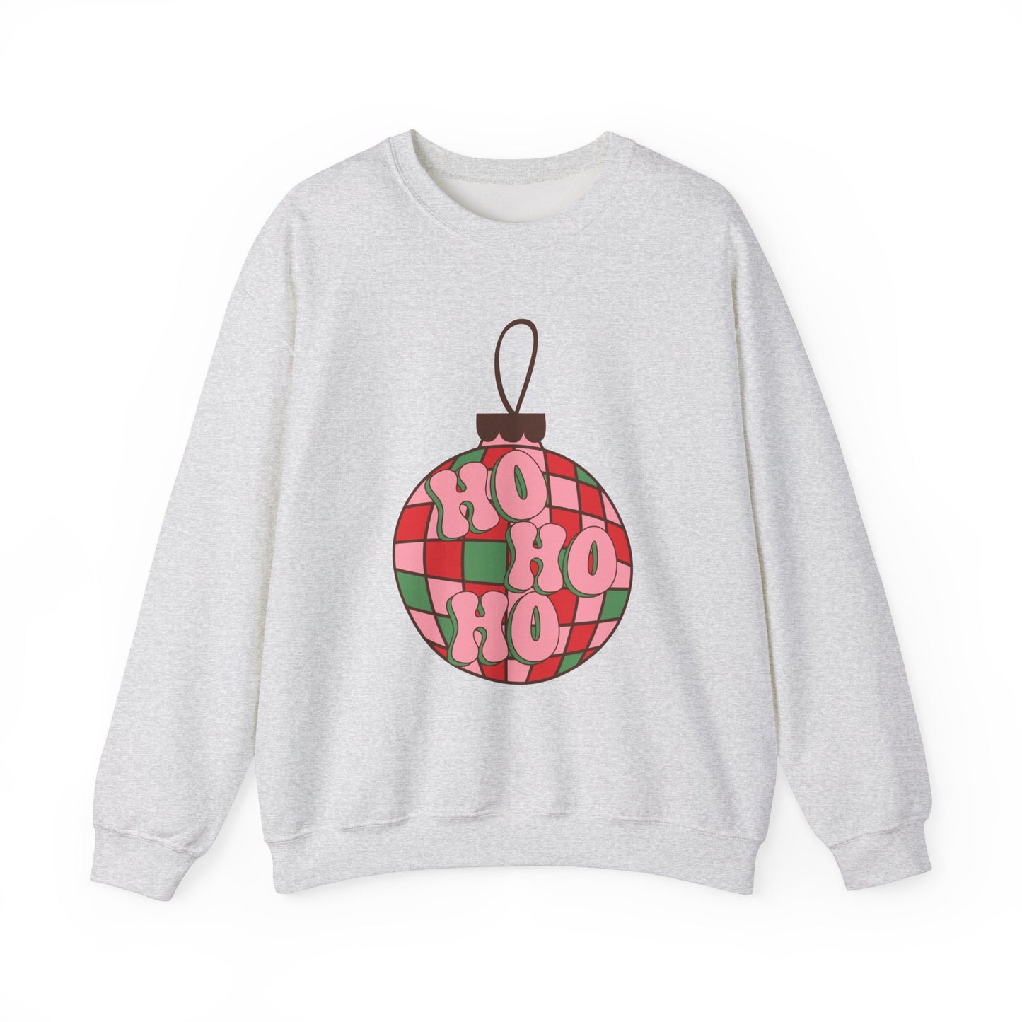 Ho Ho Ho Ornament Unisex Heavy Blend™ Crewneck Sweatshirt