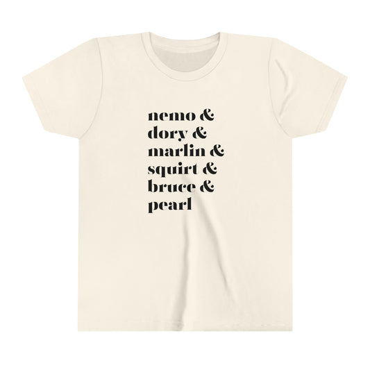 Nemo Dory Marlin Youth Short Sleeve Tee