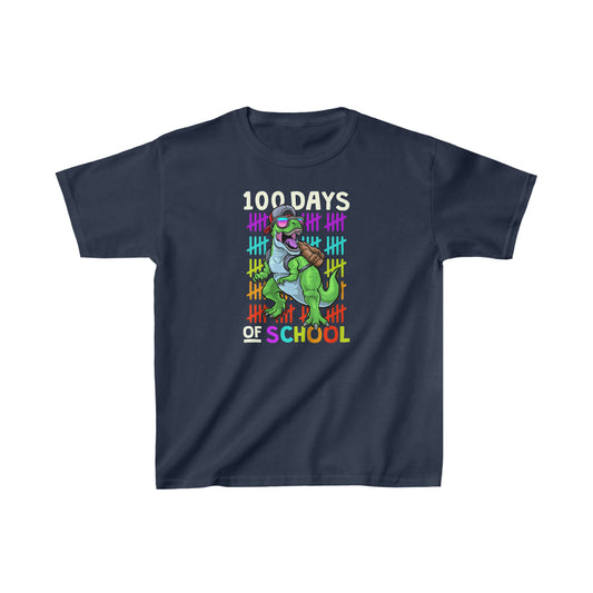 100 Days Dinosaur Kids Heavy Cotton™ Tee