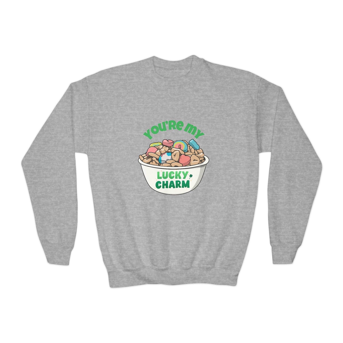 You're My Lucky Charm Youth Crewneck Sweatshirt