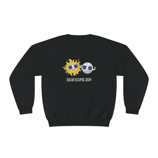 Solar Eclipse 2024 Unisex NuBlend® Crewneck Sweatshirt