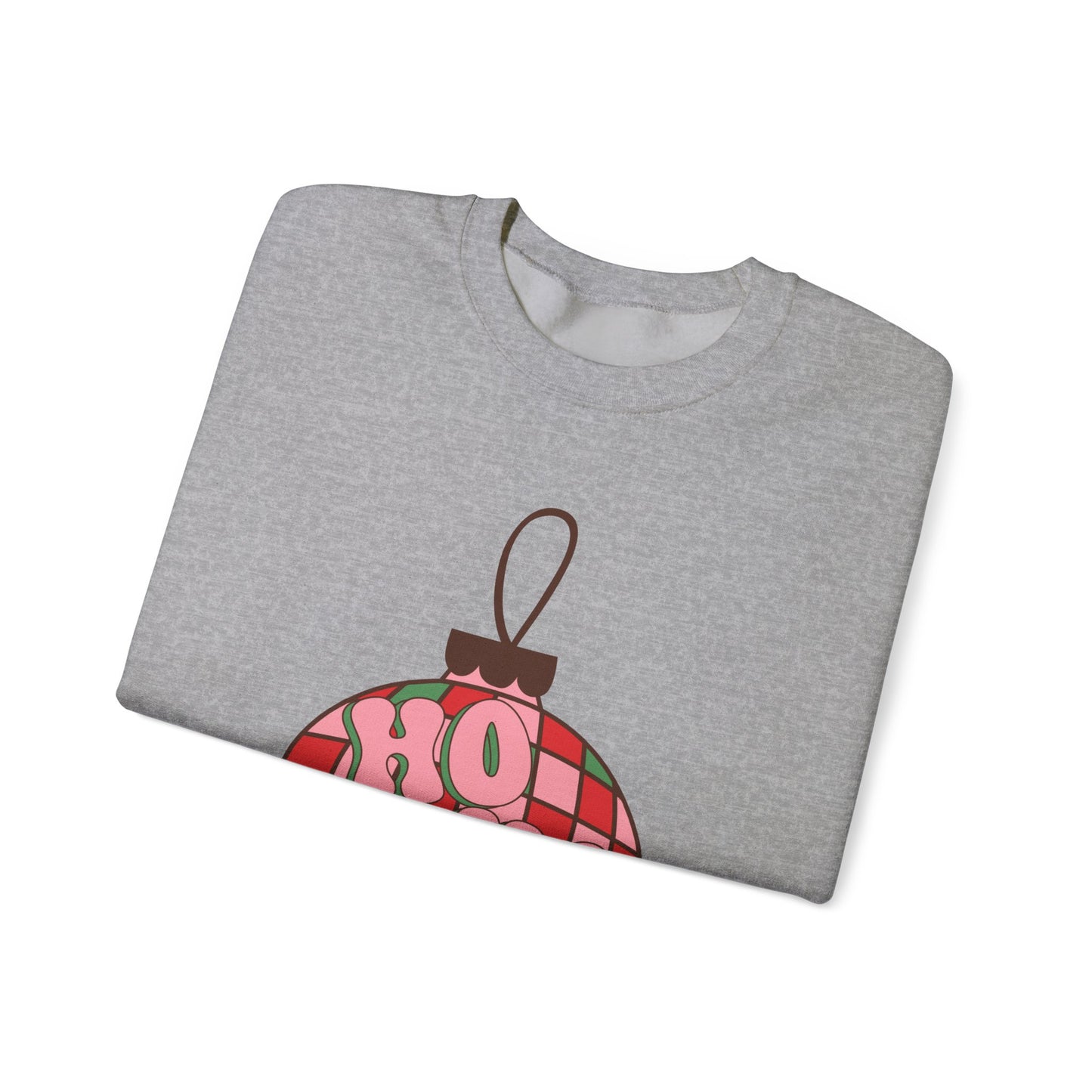 Ho Ho Ho Ornament Unisex Heavy Blend™ Crewneck Sweatshirt