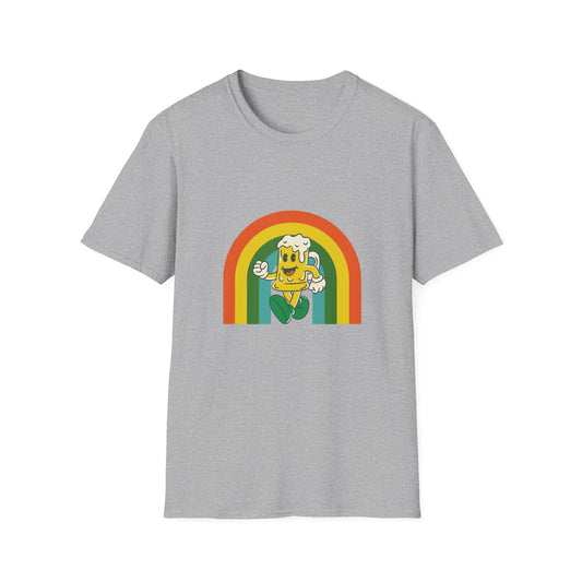 Happy Beer Unisex Softstyle T-Shirt