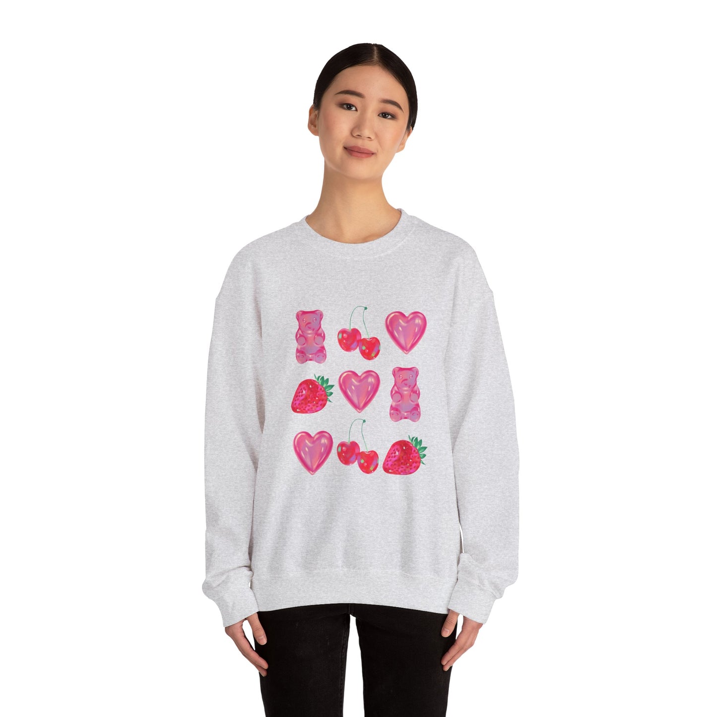 Valentine Coquette Unisex Heavy Blend™ Crewneck Sweatshirt