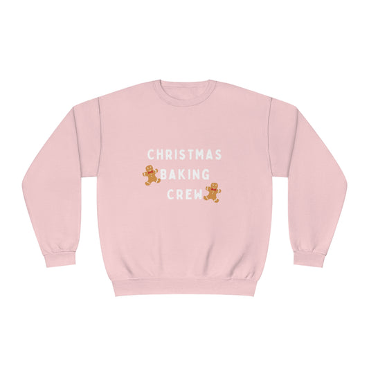 Baking Squad Front and Back Design Unisex NuBlend® Crewneck Sweatshirt