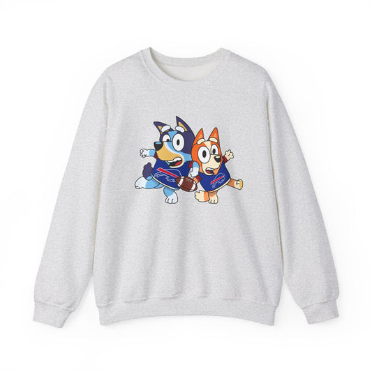 Bluey Buffalo Unisex Heavy Blend™ Crewneck Sweatshirt