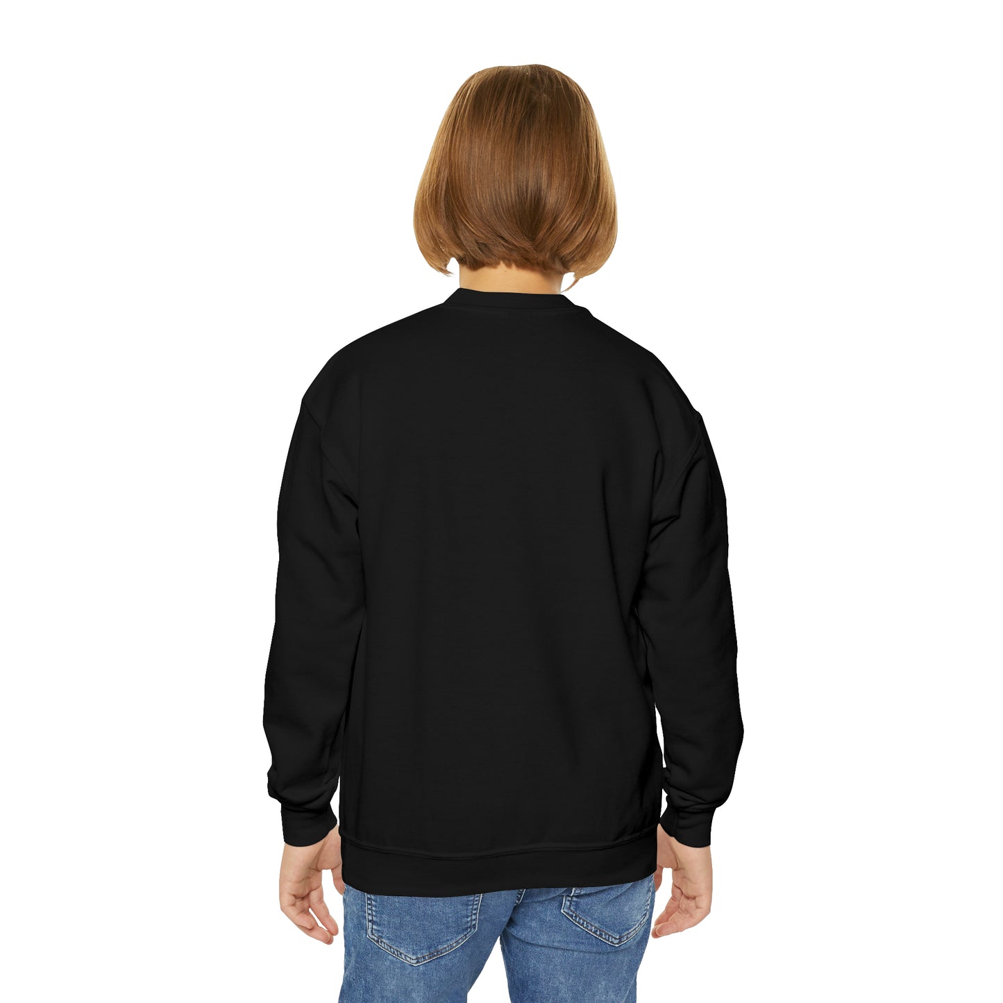 Buffalo Snowman Youth Crewneck Sweatshirt