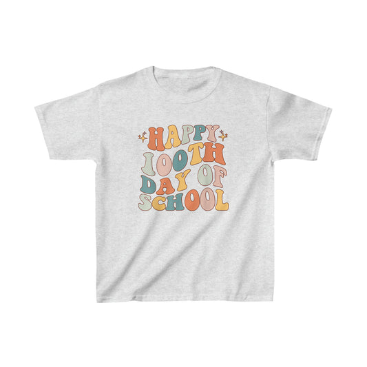 Happy 100th Day of School Kids Heavy Cotton™ Tee