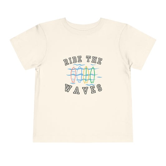 Ride the Waves Toddler Short Sleeve Tee